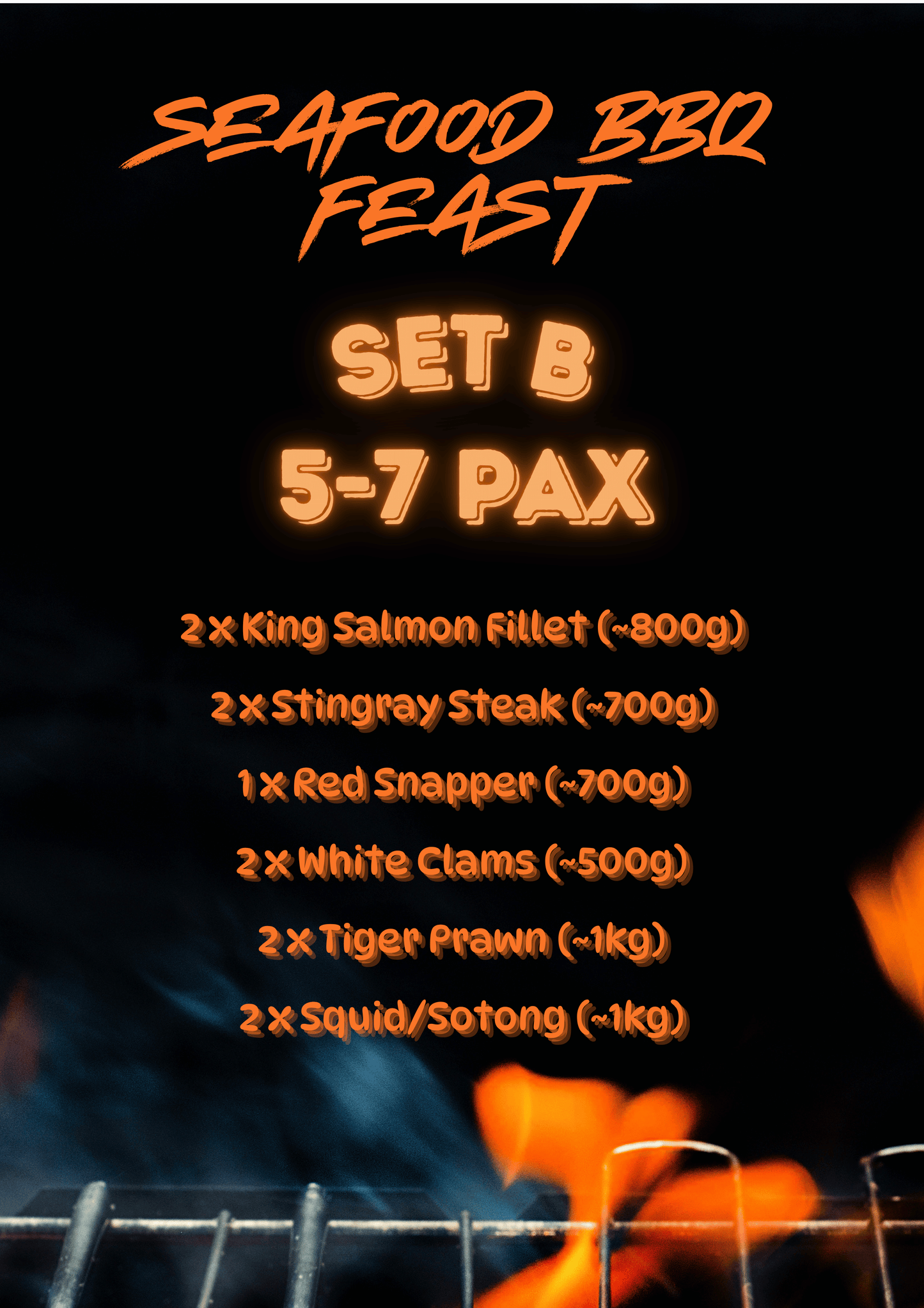 Seafood Barbeque Feast